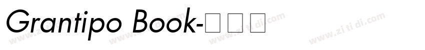 Grantipo Book字体转换